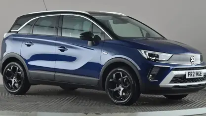 Usado Vauxhall Crossland SRi 110 HP (80 kW) 2021 Azul SUV