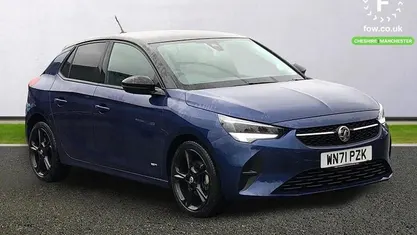 Used Vauxhall Corsa 101 HP (74 kW) 2021 Blue Hatchback