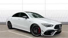 White Used 2023 Mercedes CLA45 AMG Coupe | £48,211 (Fair price)