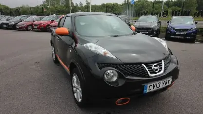Used Nissan Juke Acenta 117 HP (86 kW) 2013 Black SUV