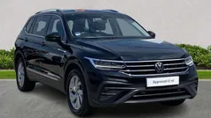 Black Used 2022 VW Tiguan Allspace Life SUV | £24,627 (Good price)