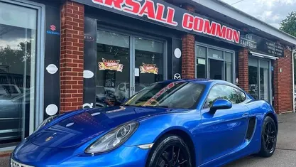 Blue Used 2015 Porsche Cayman Coupe | £28,500 (Fair price)