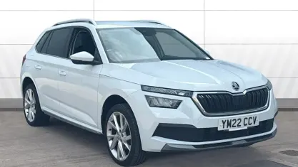 Used Skoda Kamiq SE L Executive 150 HP (110 kW) 2022 White SUV