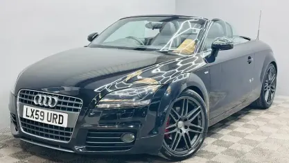 Used Audi TT Roadster S-Line 200 HP (147 kW) 2009 Black Cabriolet