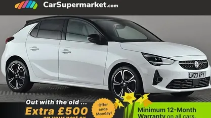 Used Vauxhall Corsa Ultimate 101 HP (74 kW) 2023 White Hatchback