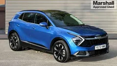 Blue Used 2022 Kia Sportage 4 SUV | £24,396 (Fair price)