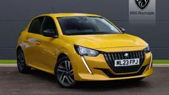 Yellow Used 2023 Peugeot 208 Allure+ Hatchback | £14,295 (Fair price)