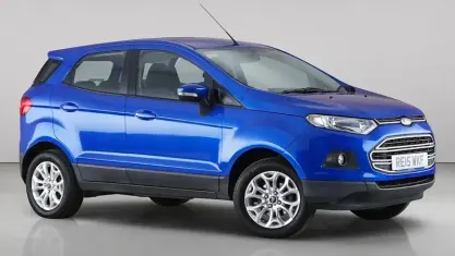 Used Ford Ecosport Zetec 125 HP (91 kW) 2015 Blue SUV