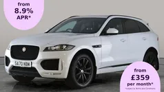 White Used 2020 Jaguar F-Pace Chequered Flag SUV | £22,969 (Fair price)