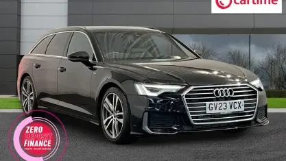 Used Audi A6 S-Line 204 HP (150 kW) 2023 Black Estate