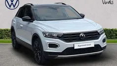 Silver Used 2021 VW T-Roc Black Edition SUV | £20,601 (Fair price)