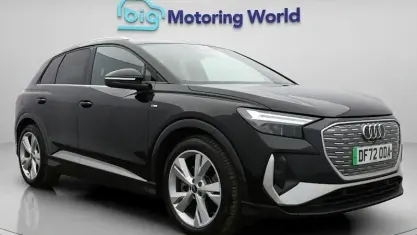 Used Audi Q4 e-tron S-Line 250 kW (340 HP) 2023 Black SUV