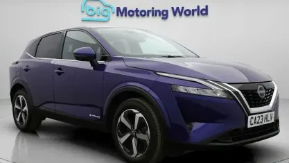 Used Nissan Qashqai N-Connecta 190 HP (139 kW) 2023 Blue SUV