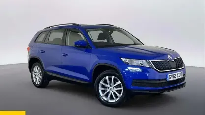 Used Skoda Kodiaq SE 150 HP (110 kW) 2020 Blue SUV