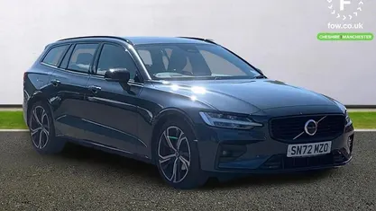 Used Volvo V60 Plus 163 HP (119 kW) 2022 Blue Estate