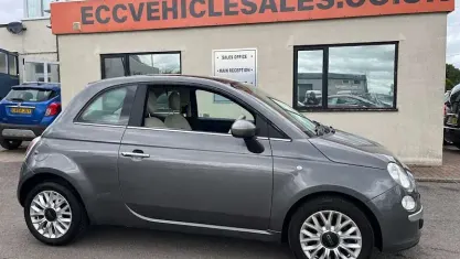 Used Fiat 500 Lounge 69 HP (50 kW) 2015 Grey Hatchback