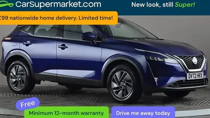 Used Nissan Qashqai Acenta Premium 140 HP (102 kW) 2022 Blue SUV