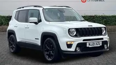 Special solid alpine white Used 2021 Jeep Renegade Night Eagle SUV | £14,598 (Fair price)