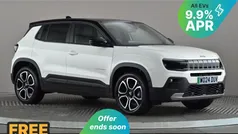 White/black Used 2024 Jeep Avenger EV Summit SUV | £18,597 (Fair price)