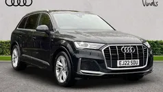 Black Used 2022 Audi Q7 S-Line SUV | £40,028 (Fair price)