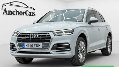 Used Audi Q5 S-Line 252 HP (185 kW) 2018 White SUV