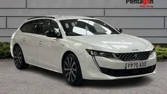 Pearl white Used 2020 Peugeot 508 GT-line Estate | £14,399 (Fair price)