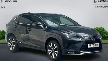 Used Lexus NX300h 197 HP (144 kW) 2021 Black SUV