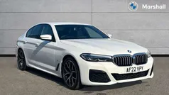 White Used 2022 BMW 520 M Sport Sedan | £28,173 (Fair price)