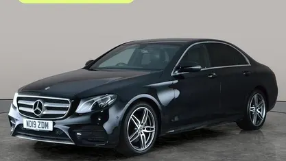 Used Mercedes E200 AMG line 184 HP (135 kW) 2019 Black Sedan
