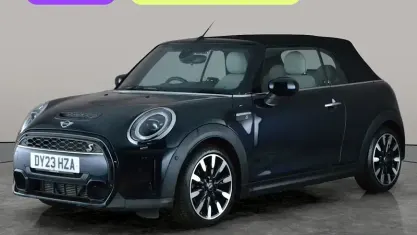 Begagnad Mini Cooper S Cabriolet Exclusive 178 HK (130 kW) 2022 Blå Cab