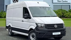 White New 2025 VW Crafter Van | £35,988 (Good price)