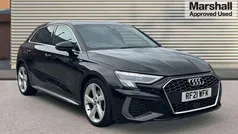 Black Used 2021 Audi A3 S-Line Hatchback | £20,013 (Fair price)