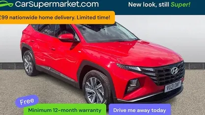 Used Hyundai Tucson SE 150 HP (110 kW) 2021 Red SUV