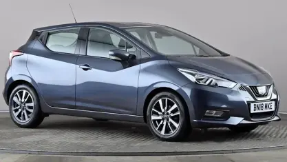 Used Nissan Micra Acenta 90 HP (66 kW) 2018 Grey Hatchback