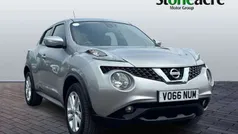 Silver Used 2016 Nissan Juke N-Connecta SUV | £7,990 (A bit pricey)