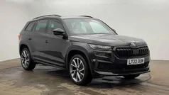 Black magic pearl effect Used 2022 Skoda Kodiaq SportLine SUV | £26,900 (Fair price)