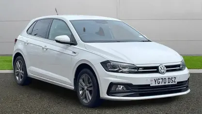 Used VW Polo R-line 116 HP (85 kW) 2020 White Hatchback