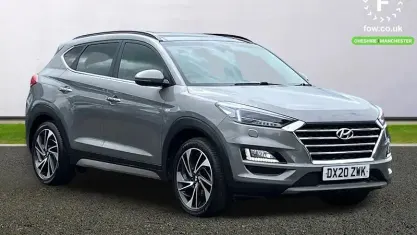 Usado Hyundai Tucson GO! 136 CV (100 kW) 2019 Gris SUV