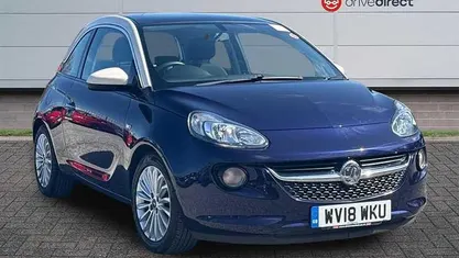 Used Vauxhall Adam Glam 87 HP (63 kW) 2018 Blue Hatchback