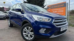 Blue Used 2017 Ford Kuga Zetec SUV | £11,490 (Fair price)