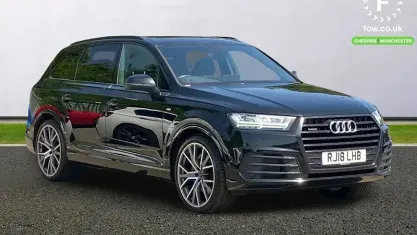 Used Audi Q7 Black Edition 272 HP (200 kW) 2018 Black SUV