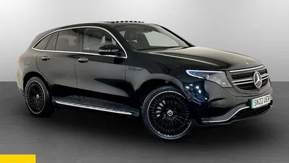 Used Mercedes EQC400 AMG Line Premium Plus 300 kW (408 HP) 2022 Black SUV