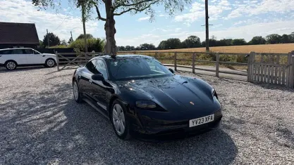 Used Porsche Taycan 300 kW (408 HP) 2023 Black Sedan