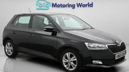 Used Skoda Fabia SE 75 HP (55 kW) 2019 Black Hatchback