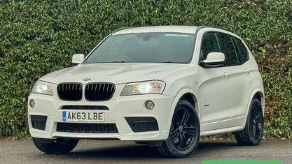 Used BMW X3 M Sport 184 HP (135 kW) 2013 White SUV