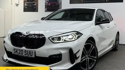 Used BMW 118 M Sport 140 HP (102 kW) 2020 White Hatchback