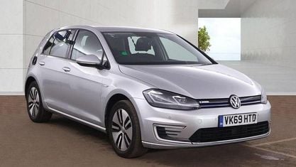 Used VW e-Golf 100 kW (136 HP) 2019 Silver Hatchback