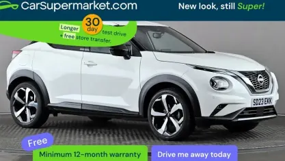 Second-hand Nissan Juke Tekna 114 CP (83 kW) 2023 Alb SUV