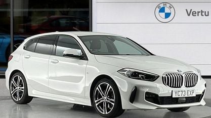 Używany BMW 118 M Sport 136 KM (100 kW) 2023 Biały Hatchback