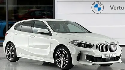 Used BMW 118 M Sport 136 HP (100 kW) 2023 White Hatchback